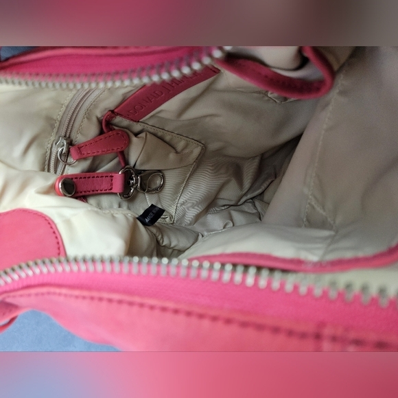 Donald J Pliner Apricot Bucket Shoulder Bag Med - Picture 5 of 16